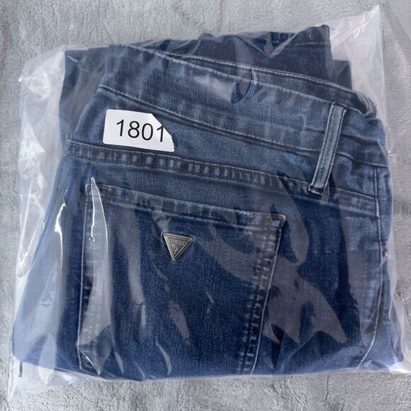 Guess Curvy Sophia Skinny Jeans Medium Wash Mid Rise Blue Womens Size W34 - Picture 10 of 10